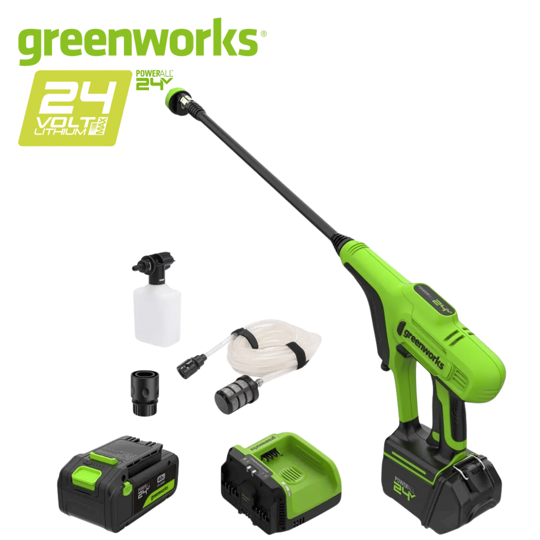 Greenworks 24V 600psi Portable Power Cleaner Kit