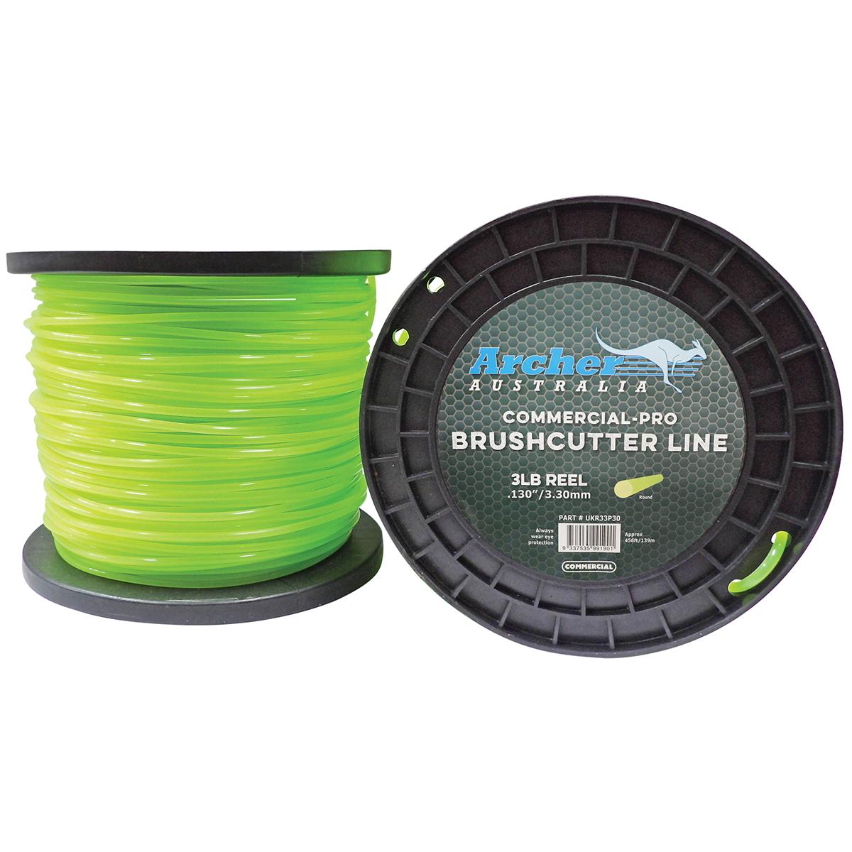Archer Commercial-Pro Round Nylon Line - 3.30mm/.130" - 3lb Reel