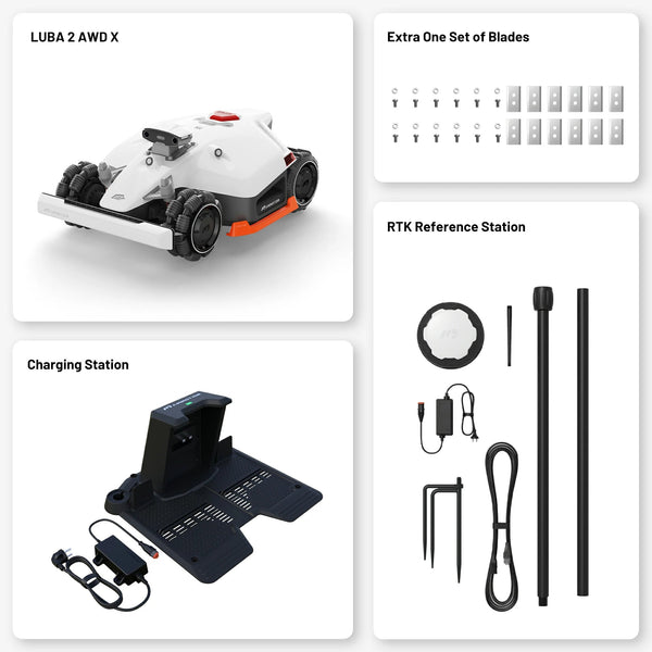 Mammotion - LUBA 2 AWD 3000X | 3000 m²
