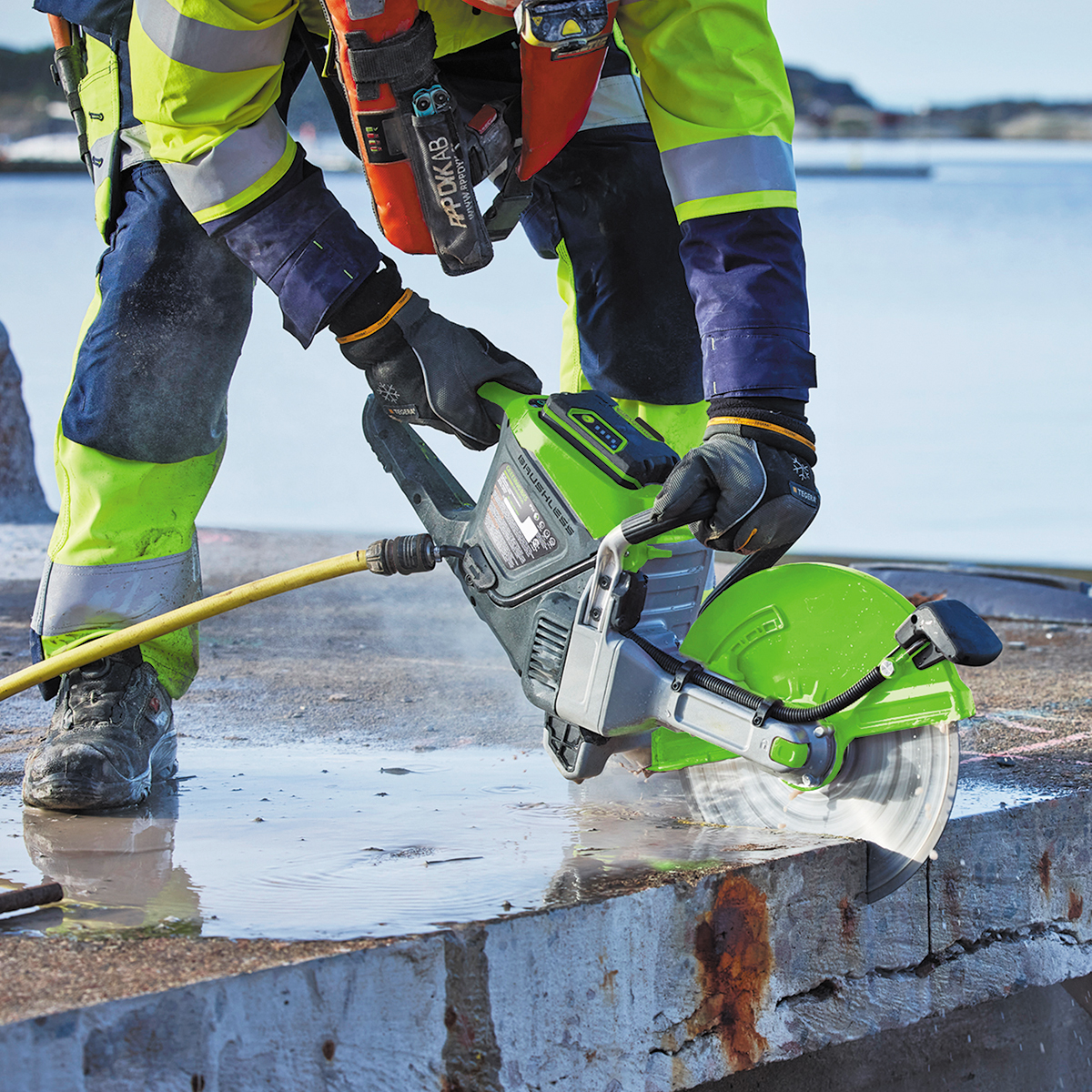 Greenworks 82V - Optimus 14″ 4.3kW Power Cutter