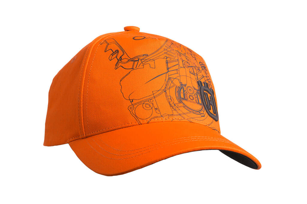 Husqvarna Xplorer Cap Pioneer Saw Orange