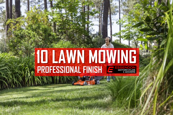 10 Lawn Mowing Tips for a Professional Finish