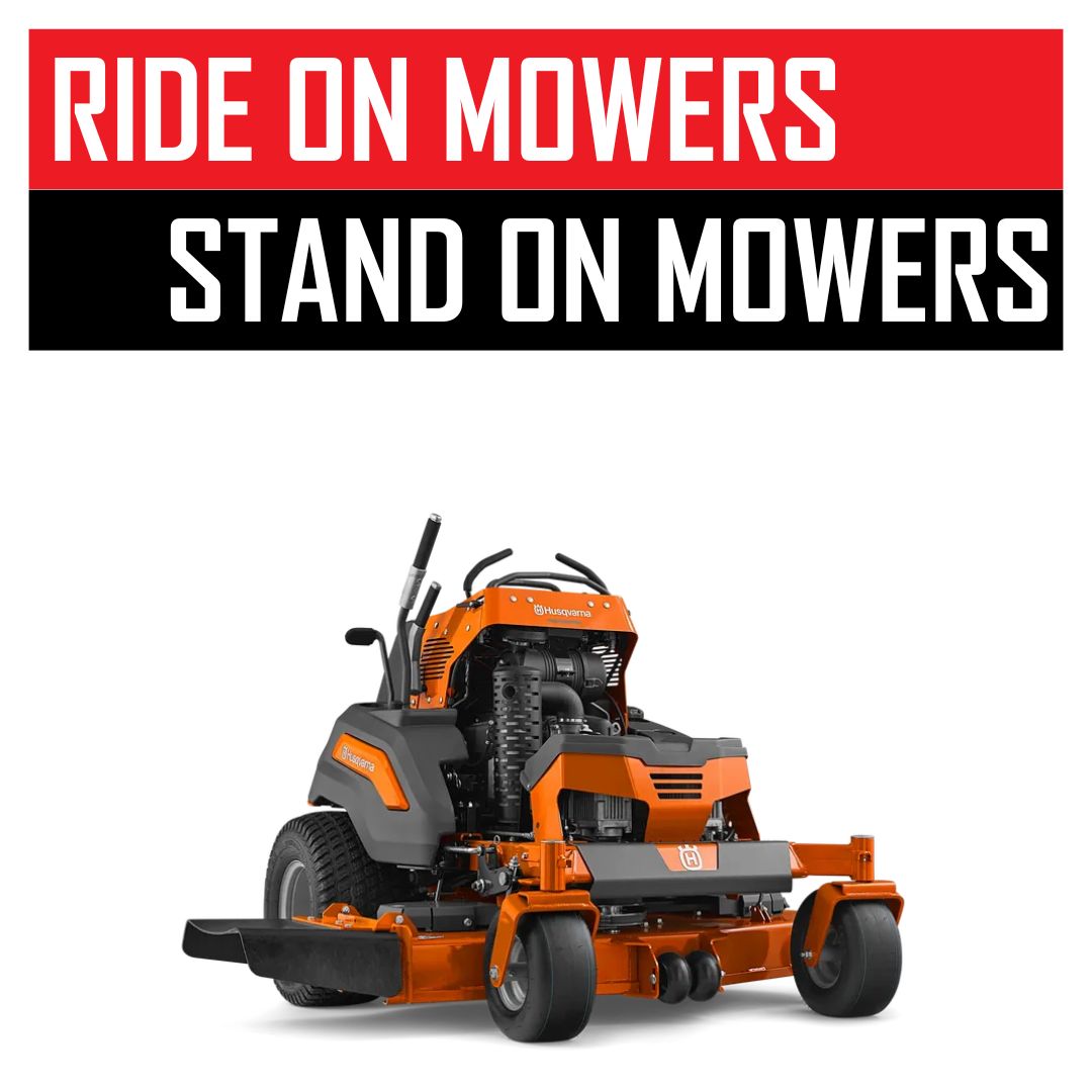 Stand On Mower Range