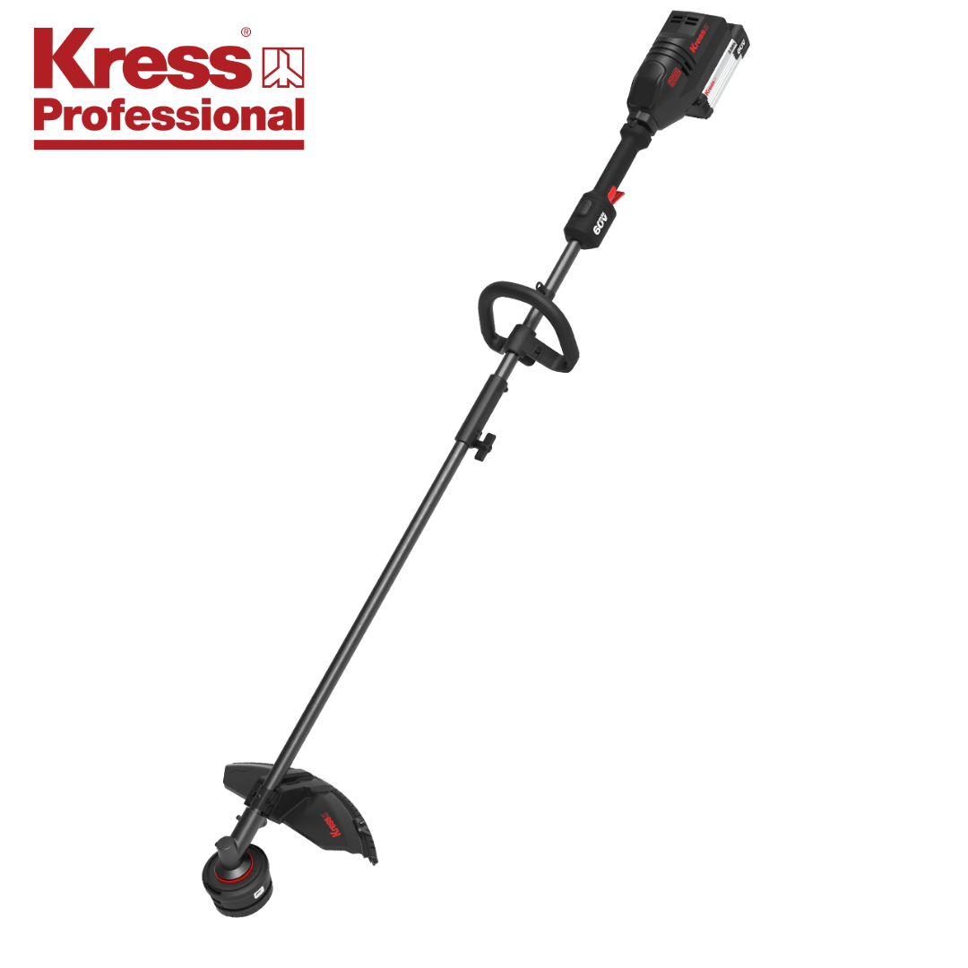 Kress 60V Professional 38 cm Brushless Attachment-Capable Grass Trimmer/Brush Cutter