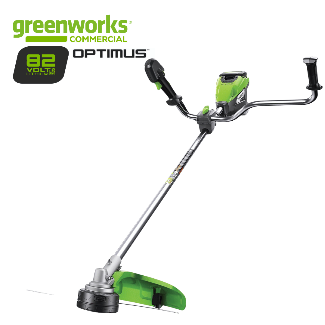 Greenworks 82V OPTIMUS – 2.0kW Bike Handle String Trimmer - TB201