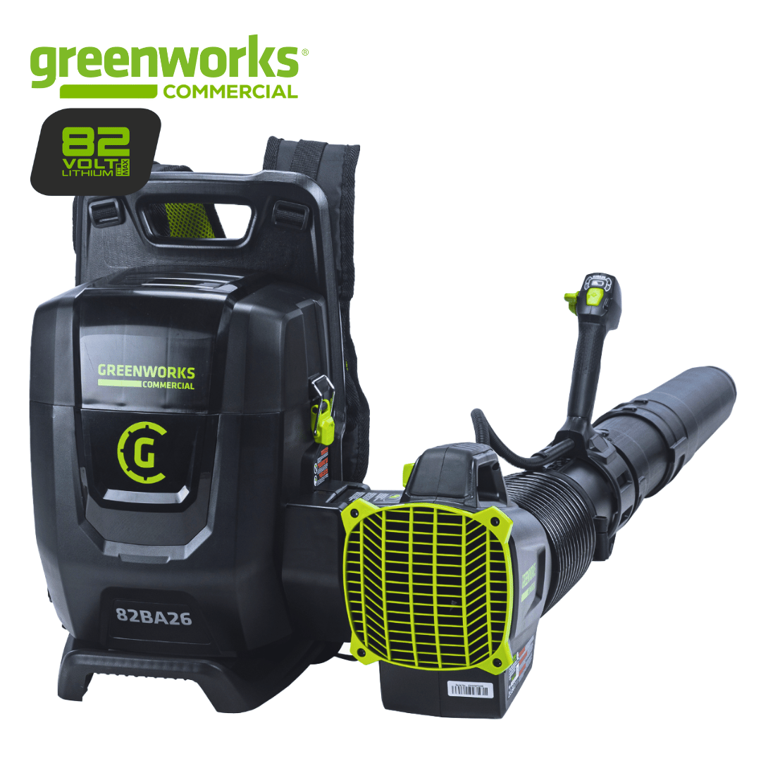 Greenworks 82V Dual Port Backpack Leaf Blower