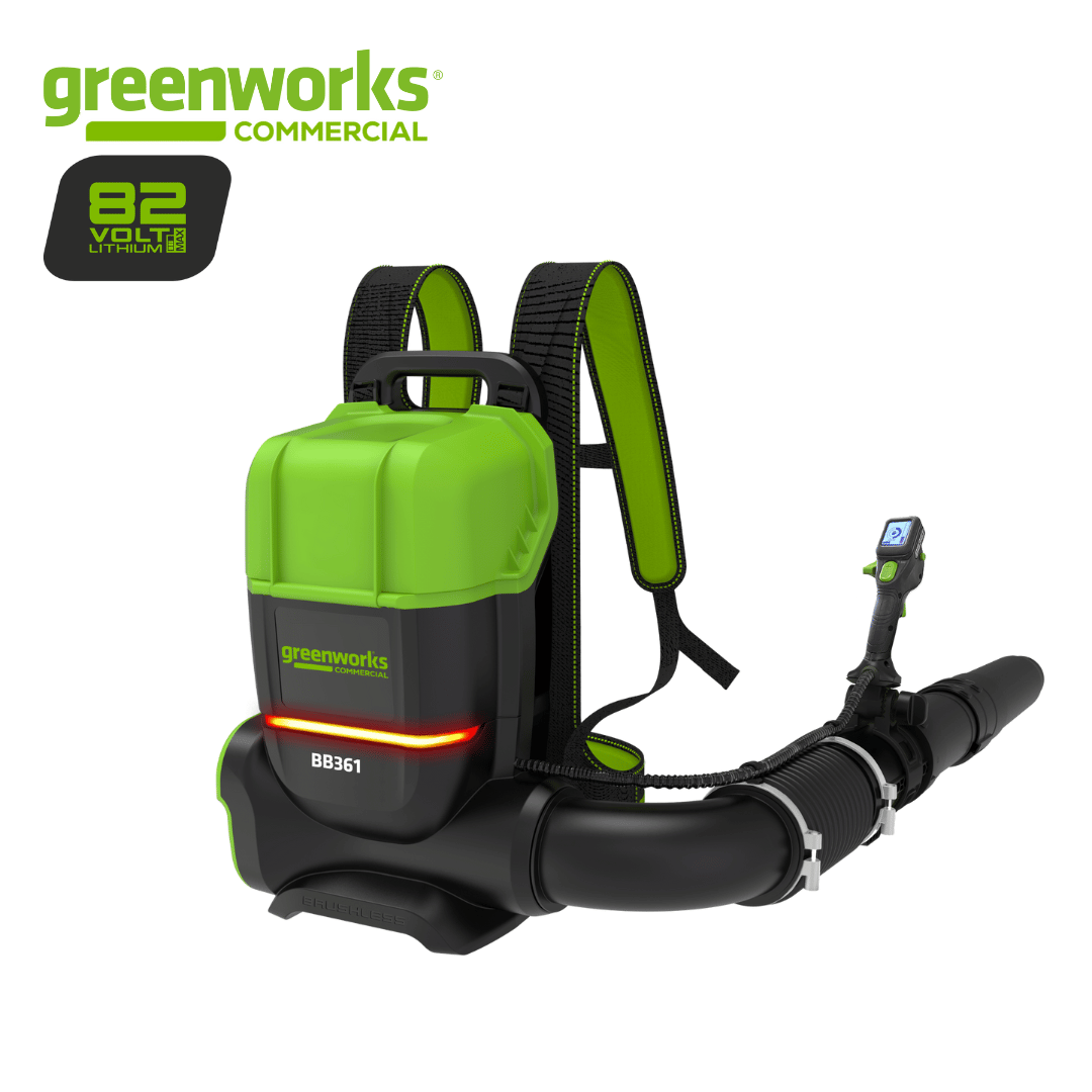 Greenworks 82V GEN II Dual Port Backpack Leaf Blower BB361
