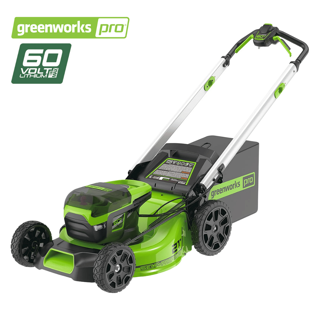 Greenworks 60V Pro Brushless Self-Propelled Lawn Mower 51cm (21'')