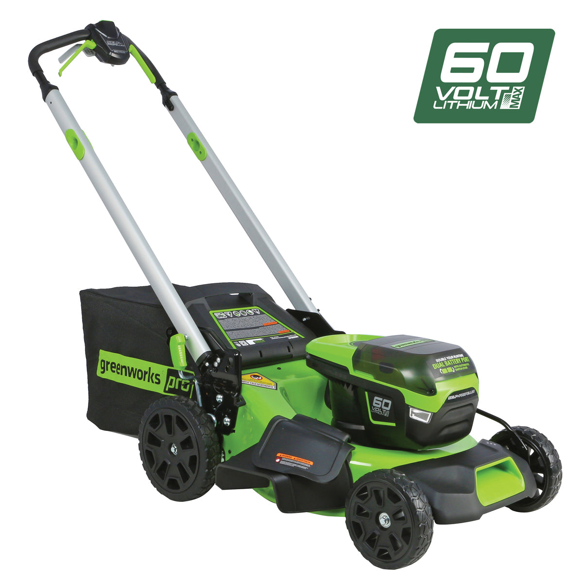 Greenworks 60V Pro Brushless Self-Propelled Lawn Mower 51cm (21'')