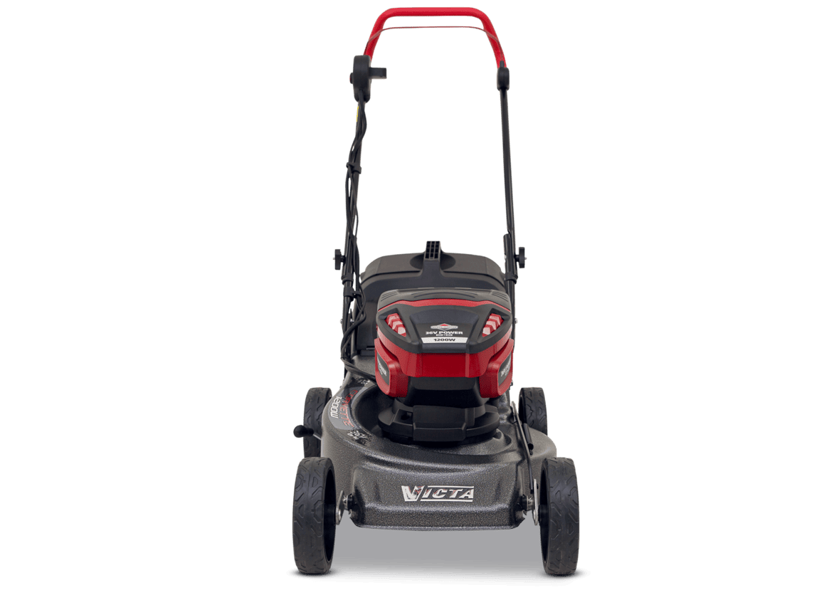 Victa - 18" Corvette Steel Base - 36V Battery Powered - Cut & Catch Lawn Mower