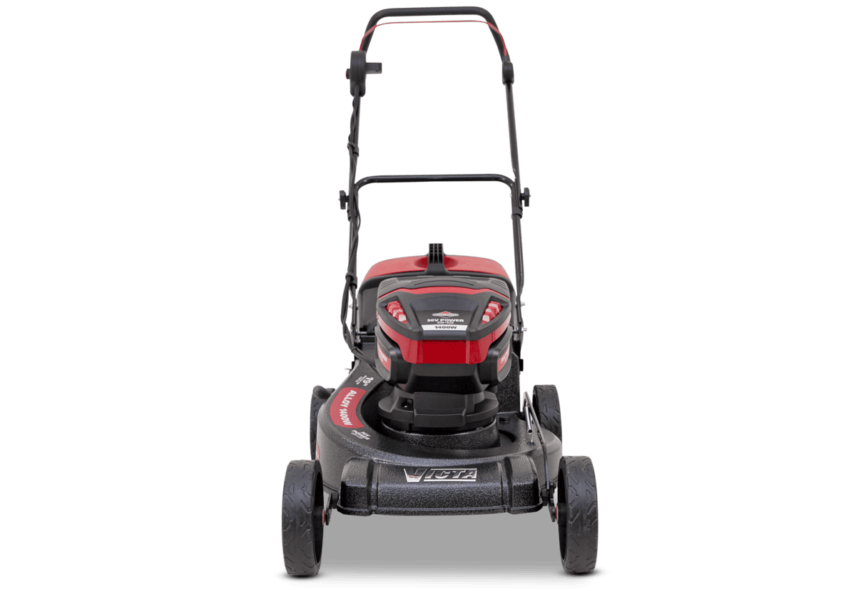Victa - 19" Alloy Base - 36V Battery Powered - Cut & Catch Lawn Mower