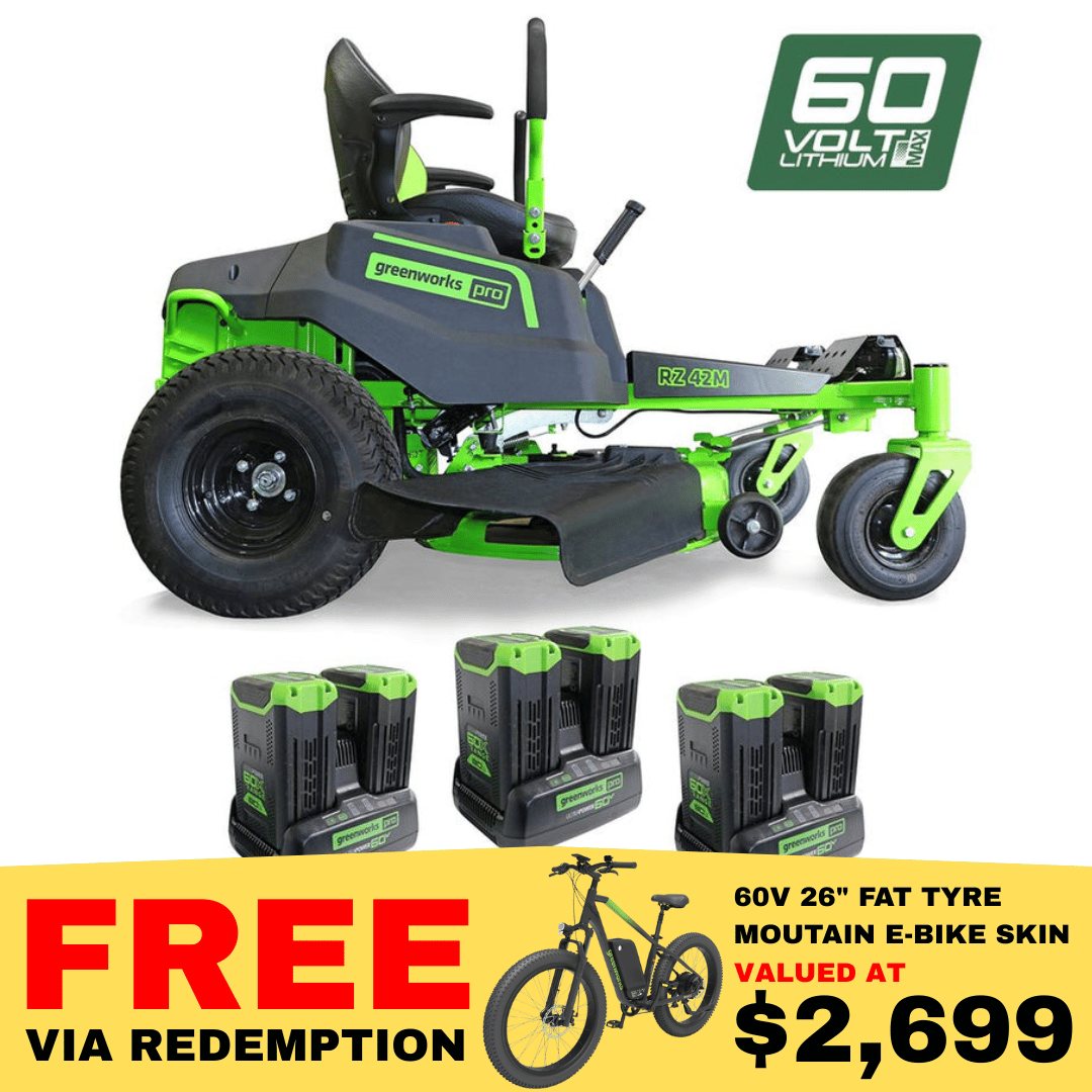 Greenworks 60V Pro 42" Zero Turn Lawnmower