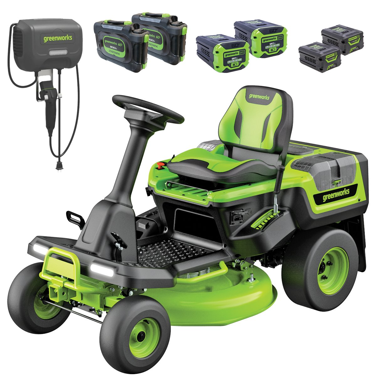 Greenworks 60V Pro 30” Mini Ride On Mower