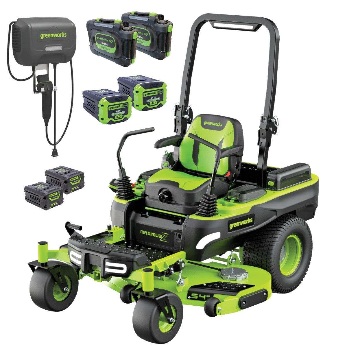 Greenworks 60V MaximusZ 54” Zero Turn Mower