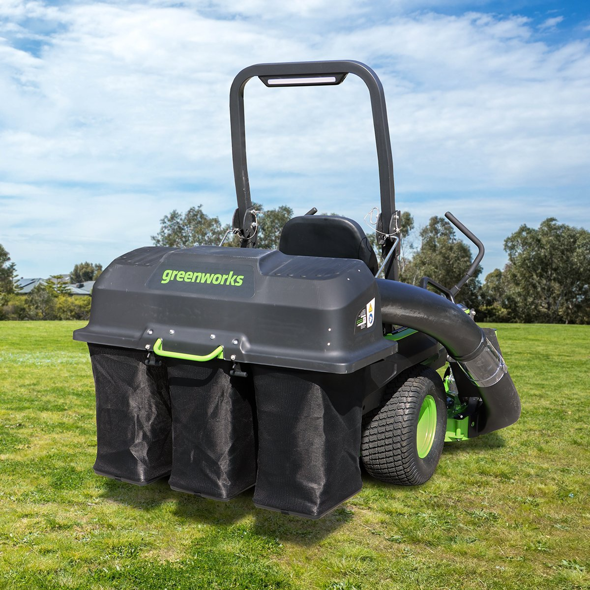 Greenworks 60V MaximusZ 54” Grass Catcher Kit