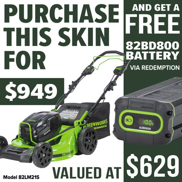 Greenworks 82V Self-Propelled Lawnmower 21" - Skin Only