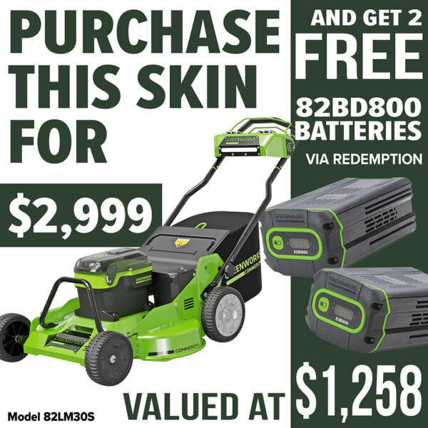 Greenworks 82v 30" Self-Propelled Lawn Mower - Skin Only