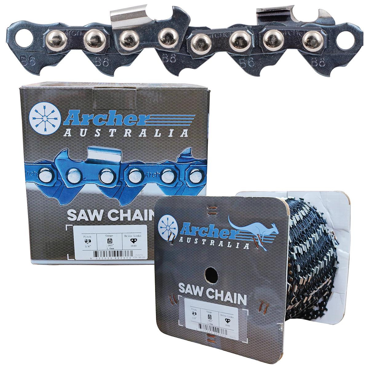 Archer Chain Reel - .325", .063", 100ft, Semi Chisel