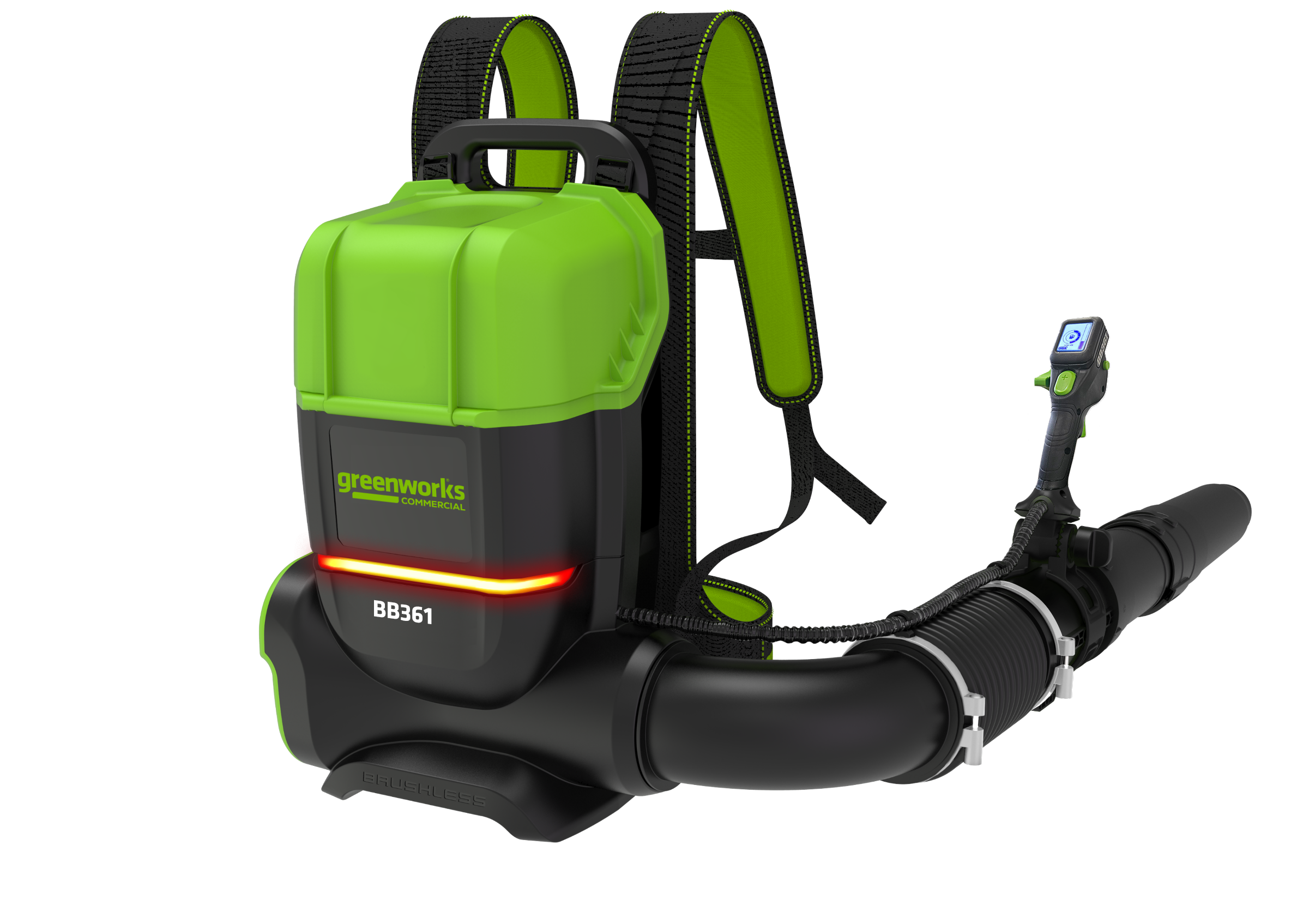 Greenworks 82V GEN II Dual Port Backpack Leaf Blower BB361