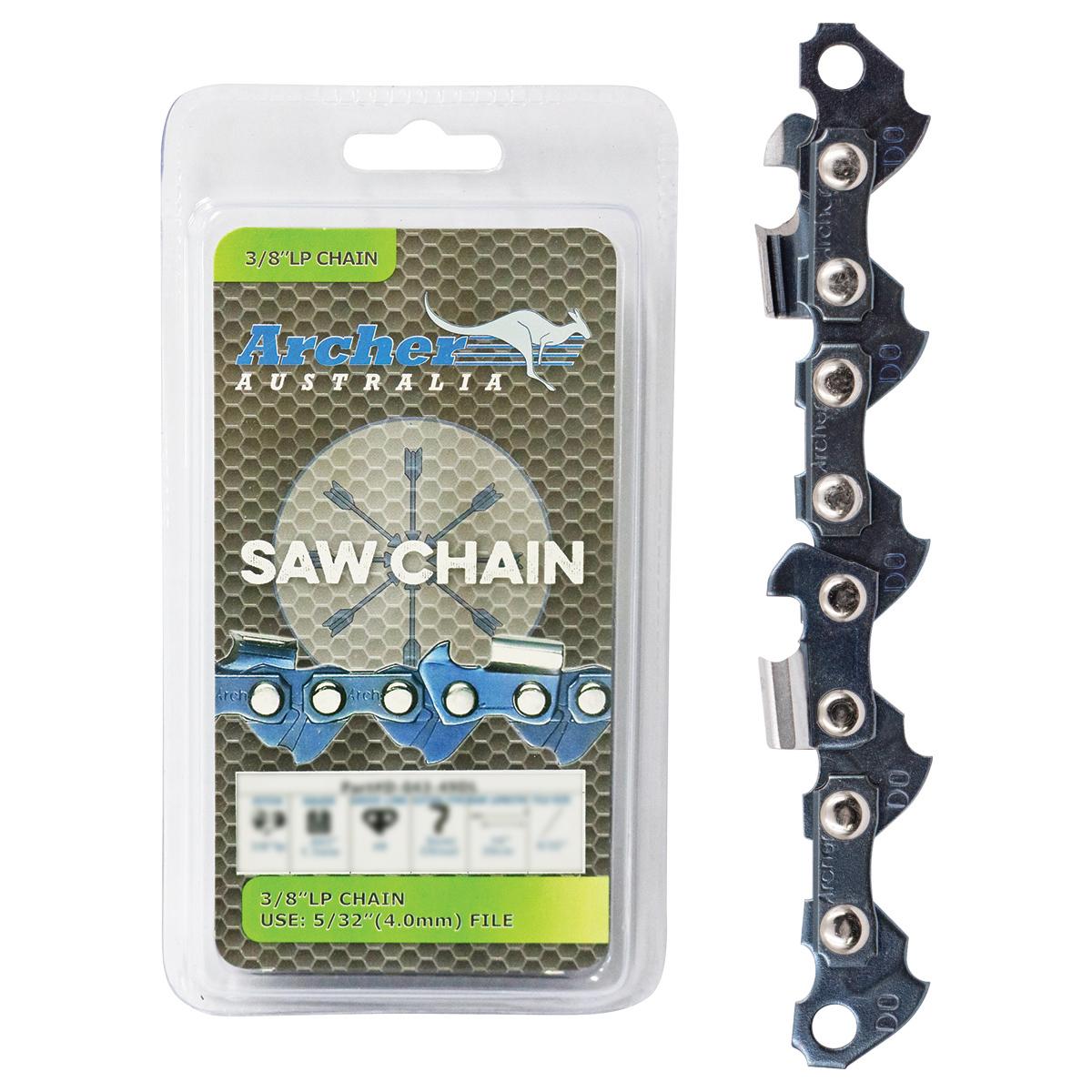 Archer Chain Loop - 3/8" LP, .050", 49DL, Semi Chisel