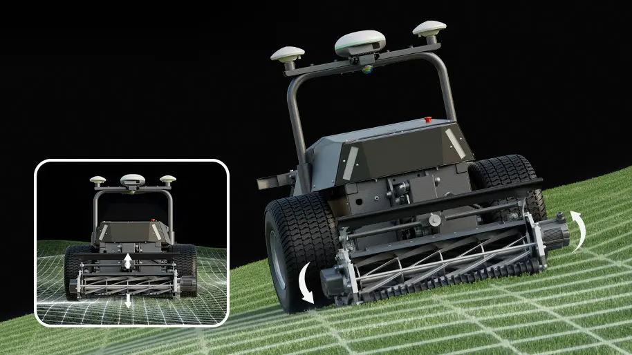 FJD RCM01  Robotic Cylinder Mower - PRE-ORDER