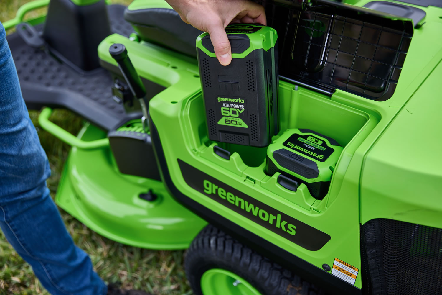 Greenworks 60V Pro 30” Mini Ride On Mower