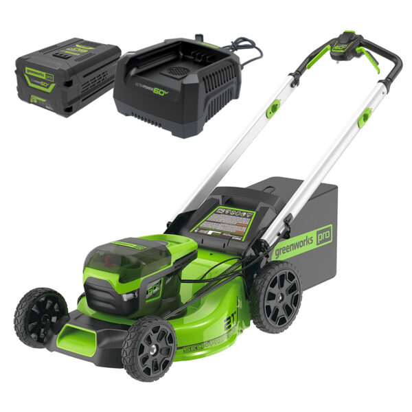 Greenworks 60V Pro Brushless Self-Propelled Lawn Mower 51cm (21'')