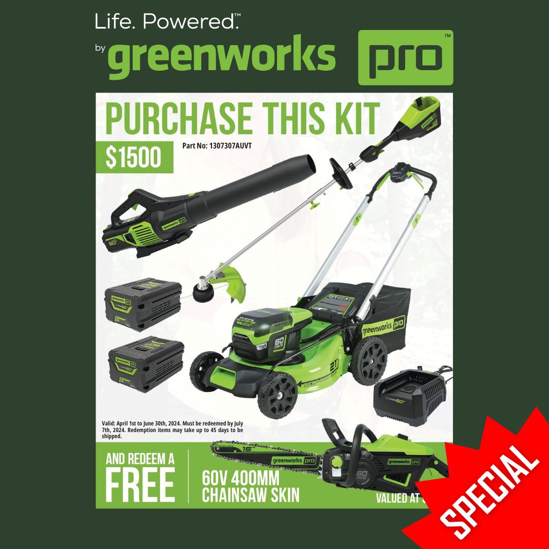 Greenworks 60V Ultimate Start Up Kit