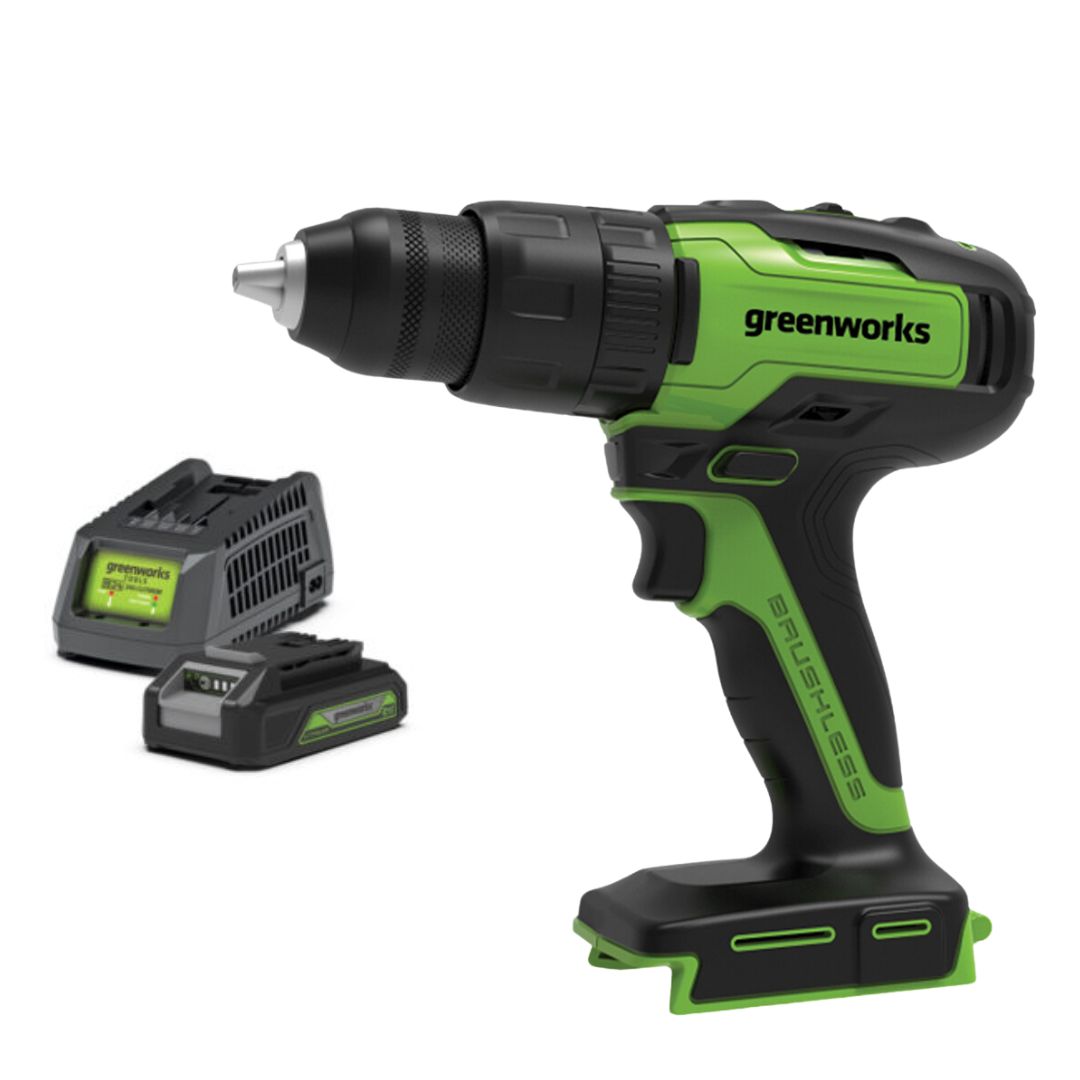 Greenworks 24V Brushless Hammer Drill