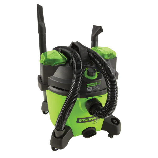 Greenworks 60V Pro 34 Liter AC/DC Wet/Dry Vaccum