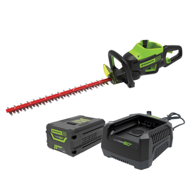 Greenworks 60V Pro Brushless Hedge Trimmer (26")