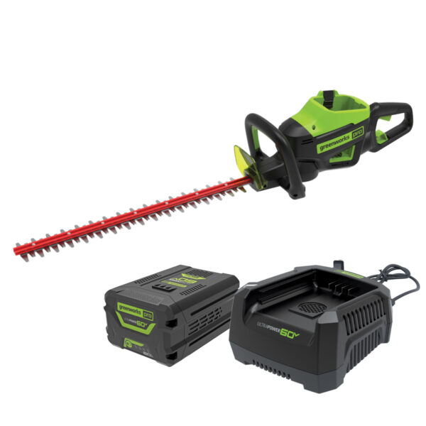 Greenworks 60V Pro Brushless Hedge Trimmer (26")