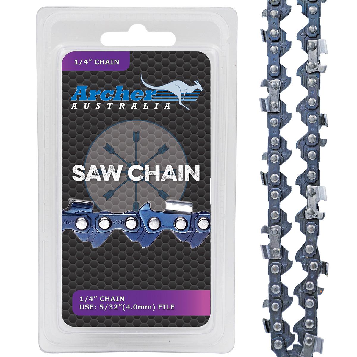 Catena Semi-Scalpello Archer 1/4 .050 48DL Per Motosega, Sostituisce Orgon A42 25AP048G