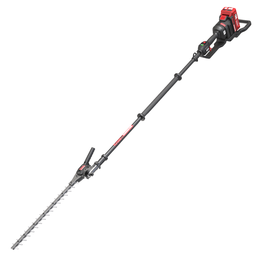 Kress 60V Commercial 55 cm Long Shaft Articulating (145°) Pole Hedge Trimmer