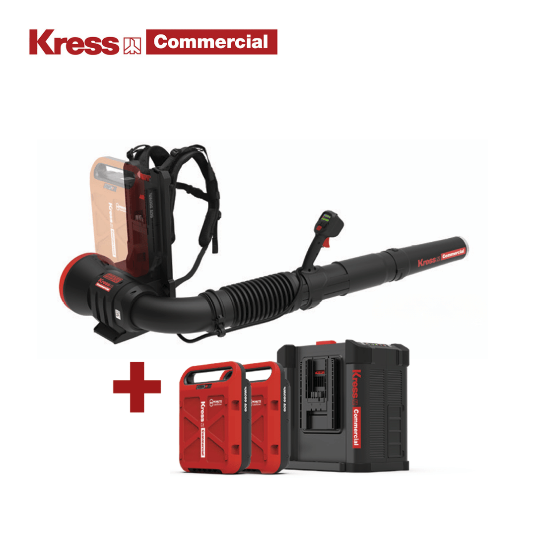 Kress 60V Commercial Backpack Leaf Blower 35 N - KIT