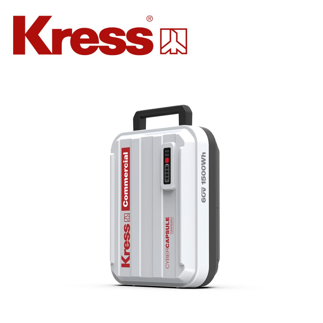 Kress 60V Commercial 1.5 kWh CyberCapsule Battery