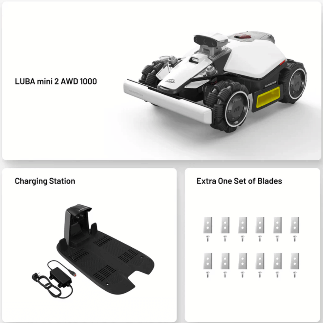 Mammotion - LUBA Mini 2 AWD 1500 | 1500 m² Pre-Order