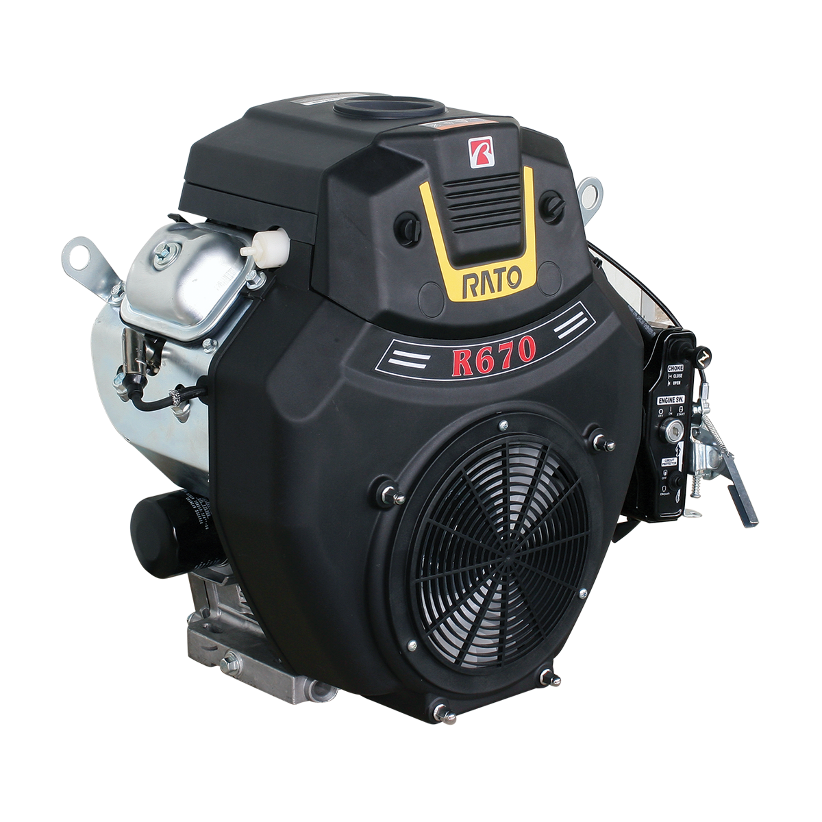 RATO 22HP Engine – 25.4mm Horizontal Shaft