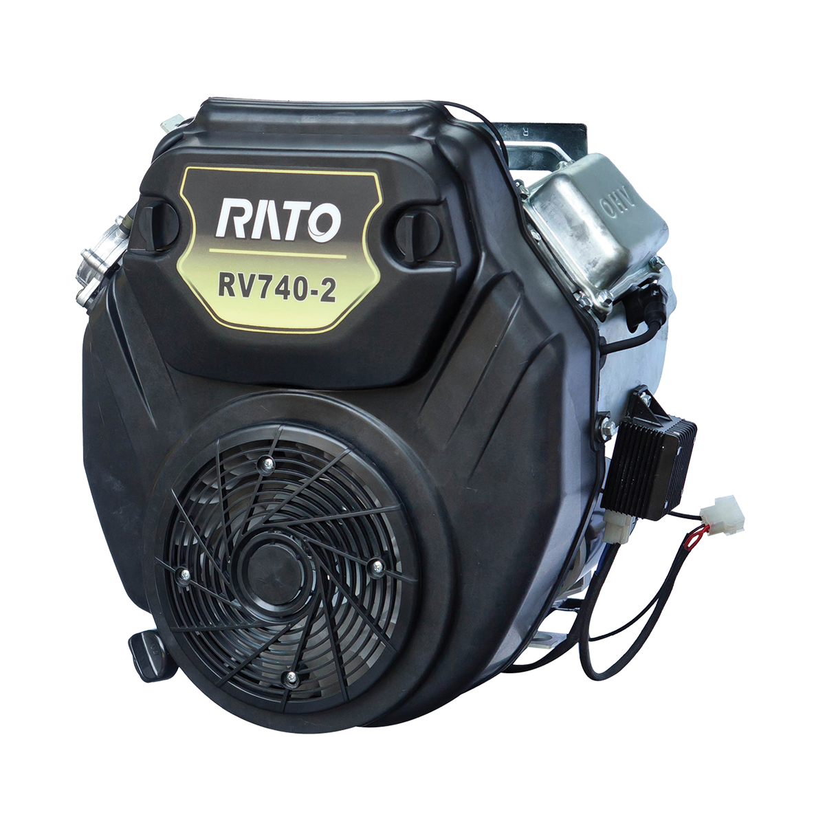 RATO 25hp V-Twin Engine – 1” Vertical Shaft