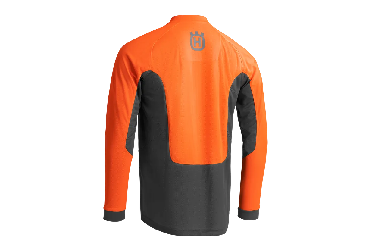 Husqvarna Hi Vis Work T-Shirt Long Sleeve