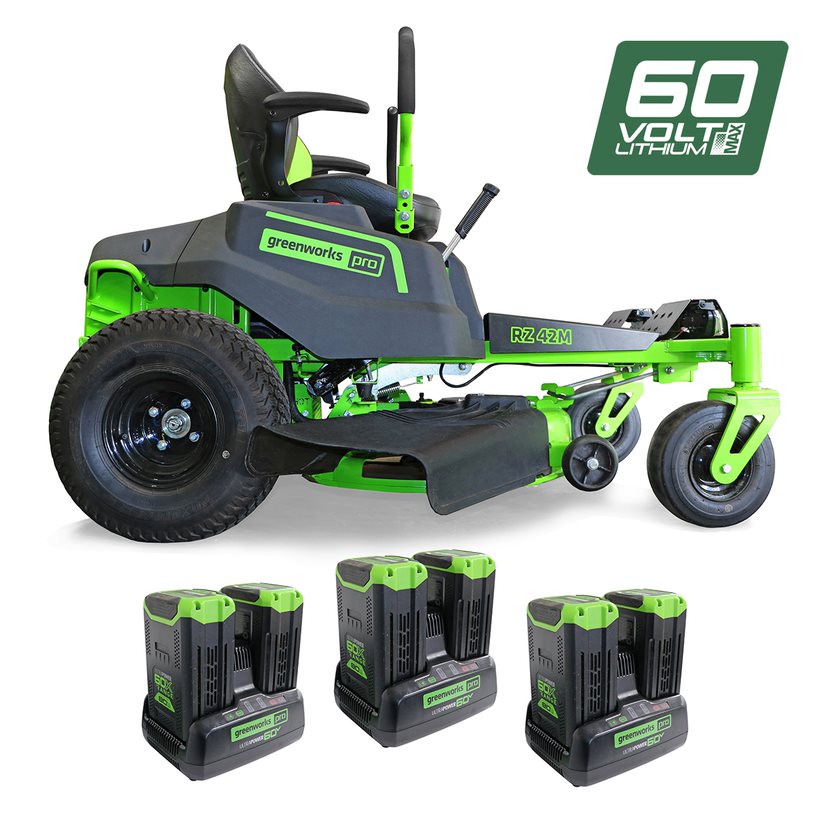 60V Pro 42" Zero Turn Lawnmower