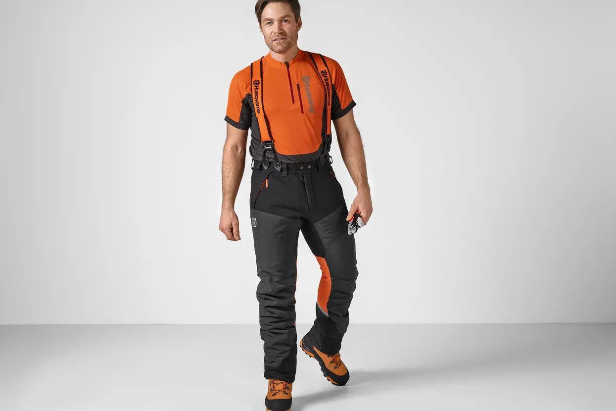 Husqvarna Hi Vis Work T-Shirt Short Sleeve