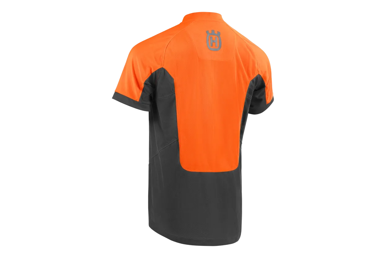 Husqvarna Hi Vis Work T-Shirt Short Sleeve